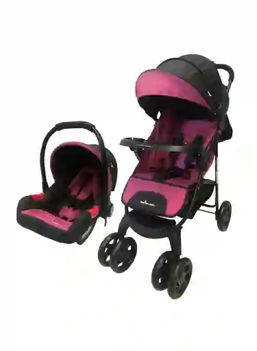 Coche Hirots Para Bebe Unica Rosado