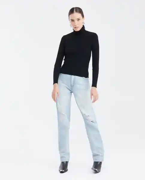Suéter Effortless Negro Sombrío Ultra Oscuro XS Chevignon