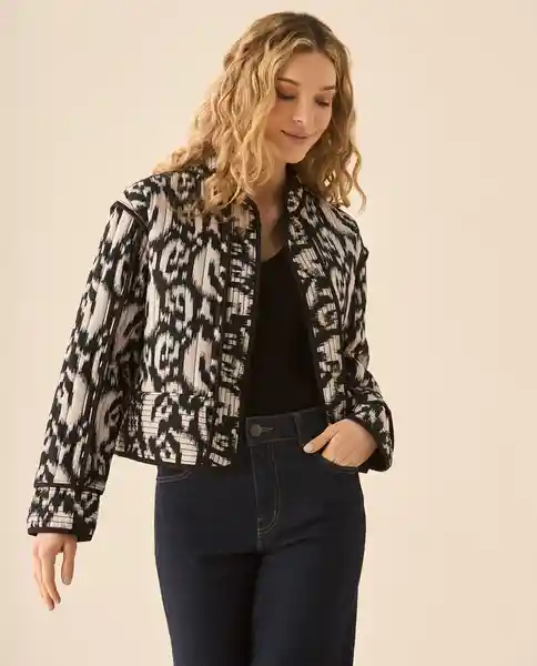 Chaqueta Negro Mantarraya Ultraoscuro Talla S 623G200 Esprit