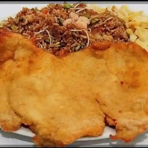 Arroz chino 800gr chuleta papas