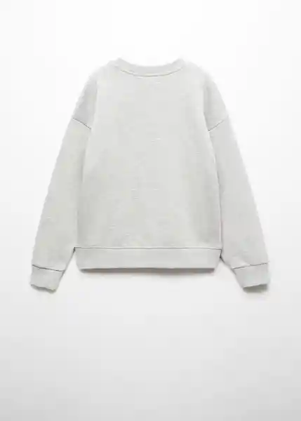 Sudadera Times Gris Medio Vigore Talla 14 Niños Mango