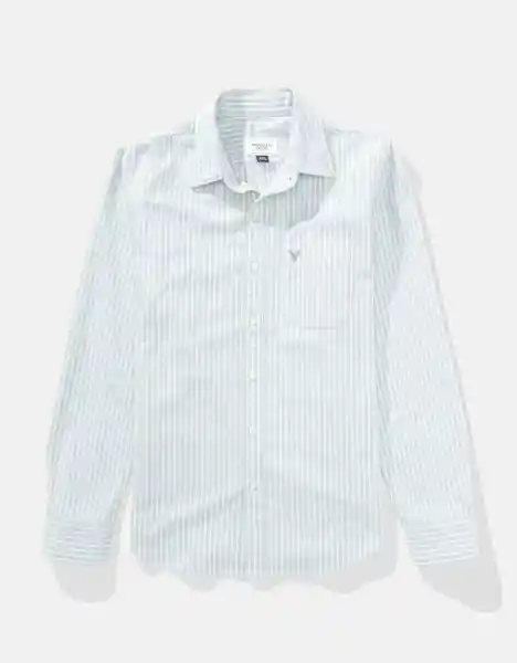 Camisa Hombre Verde Talla: LARGE 2830333 American Eagle
