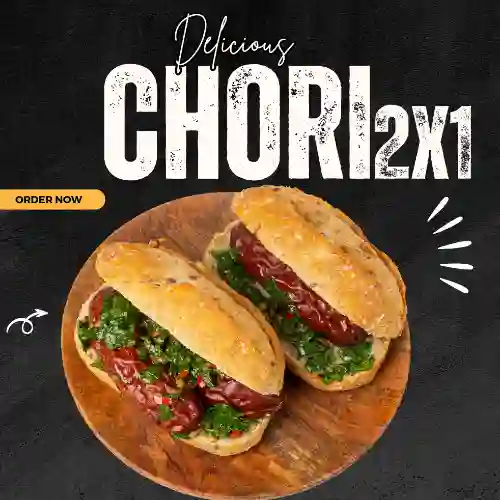 2x1 Choripan