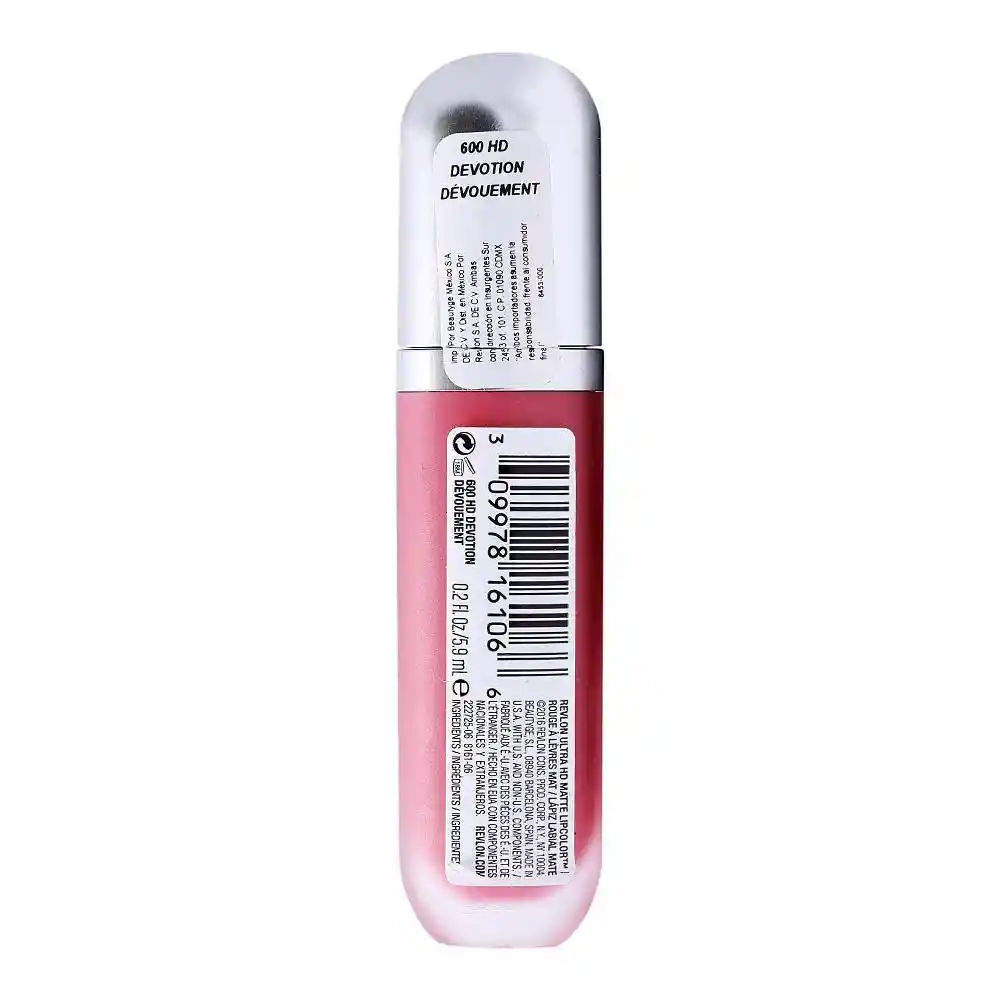 Revlon Labial Hdmatte Devotion 5.9 mL