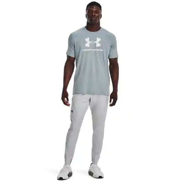 Under Armour Camiseta M Sportstyle Logo Gris T. MD 1329590-465