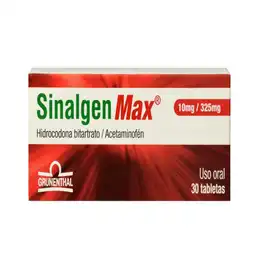 Sinalgen Max (10 mg/325 mg)