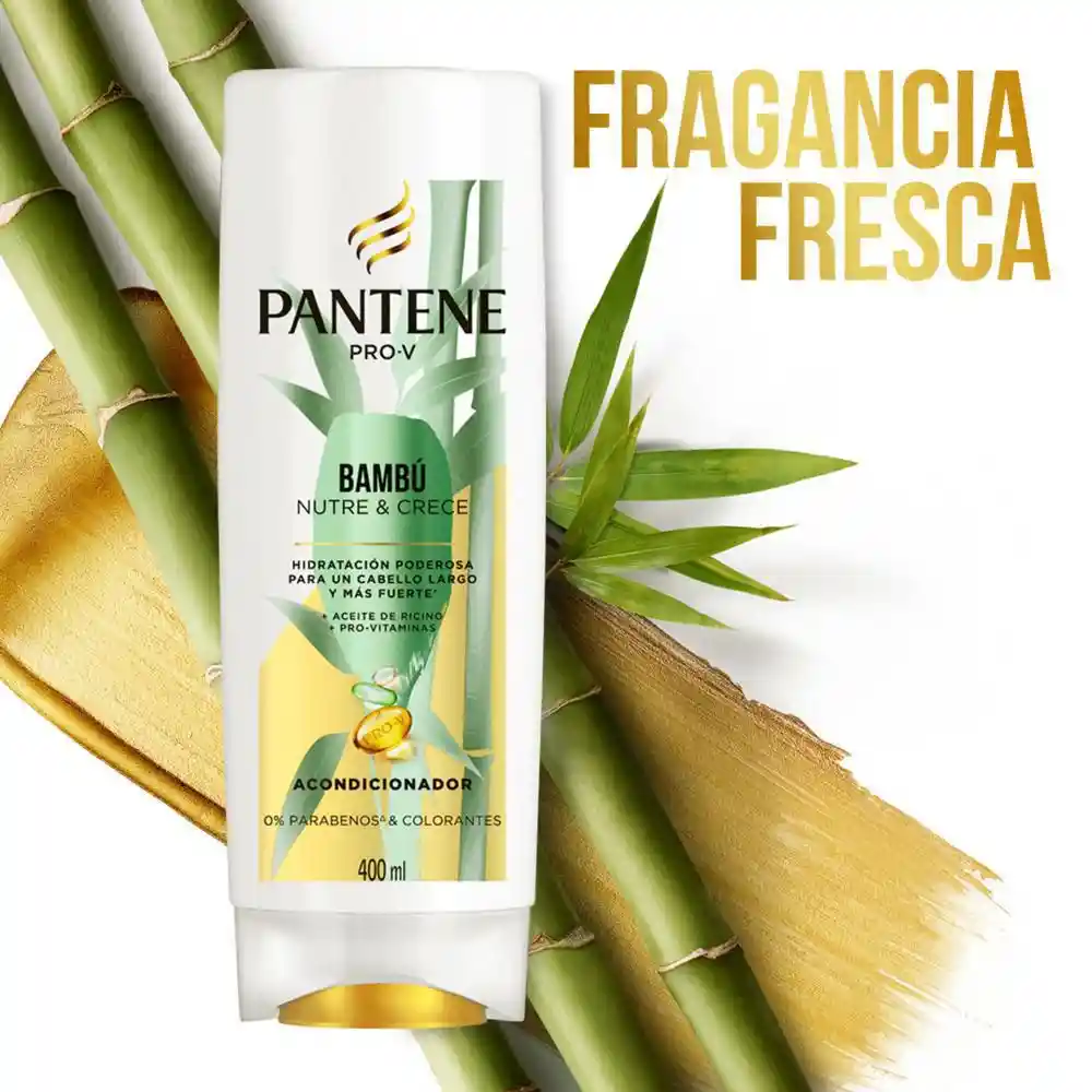 Pantene Shampoo + Acondicionador Pro-V Bambú Nutre & Crece