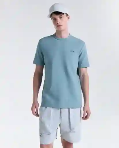 Camiseta Hombre Gris Talla L 849G009_GRI175110 Americanino