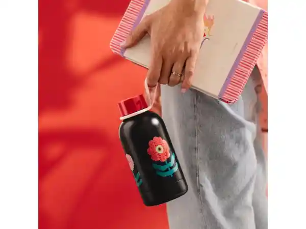 Botella Para Agua térmica Con Diseño 350 mL Casaideas