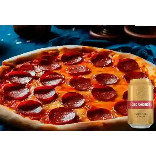 Combo Americana + Club col. Dorada Lta 330ml