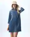 Vestido Mujer Azul Talla S 371G002_AZU174021 Americanino
