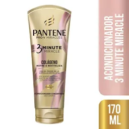 Pantene Pro-V Miracles Colágeno Nutre & Revitaliza 3 Minute Miracle Acondicionador Concentrado 170 ml