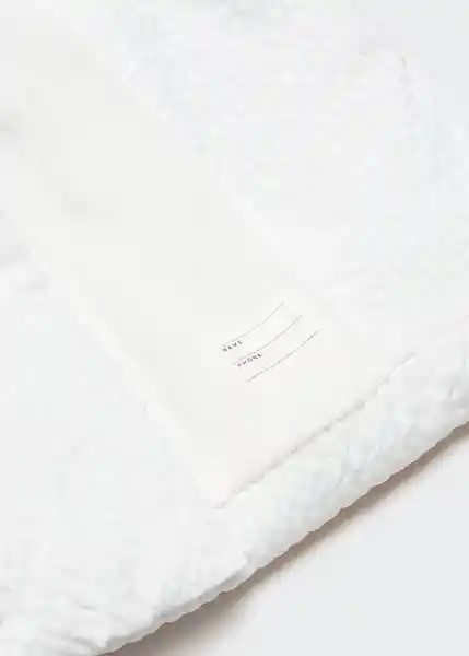 Abrigo Anorak Candinb Blanco Talla 63 Niños Mango