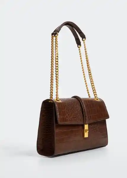 Bolso M Adeli Cuero Talla 99 Mujer Mango