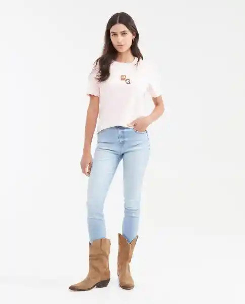 Camiseta Graphic Rosa Nouveau Claro Talla M Chevignon