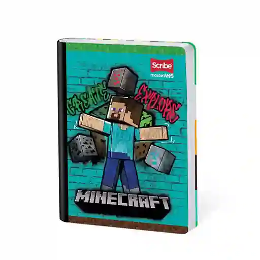 Cuaderno Minecraft 100 Hojas Pn