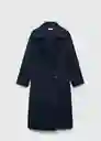 Saco Trench Trenchn Navy Talla 21 Niñas Mango