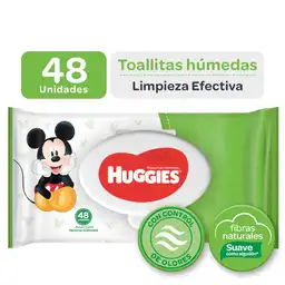 Huggies Toalla Húmeda Limpieza Efectiva 48 Und