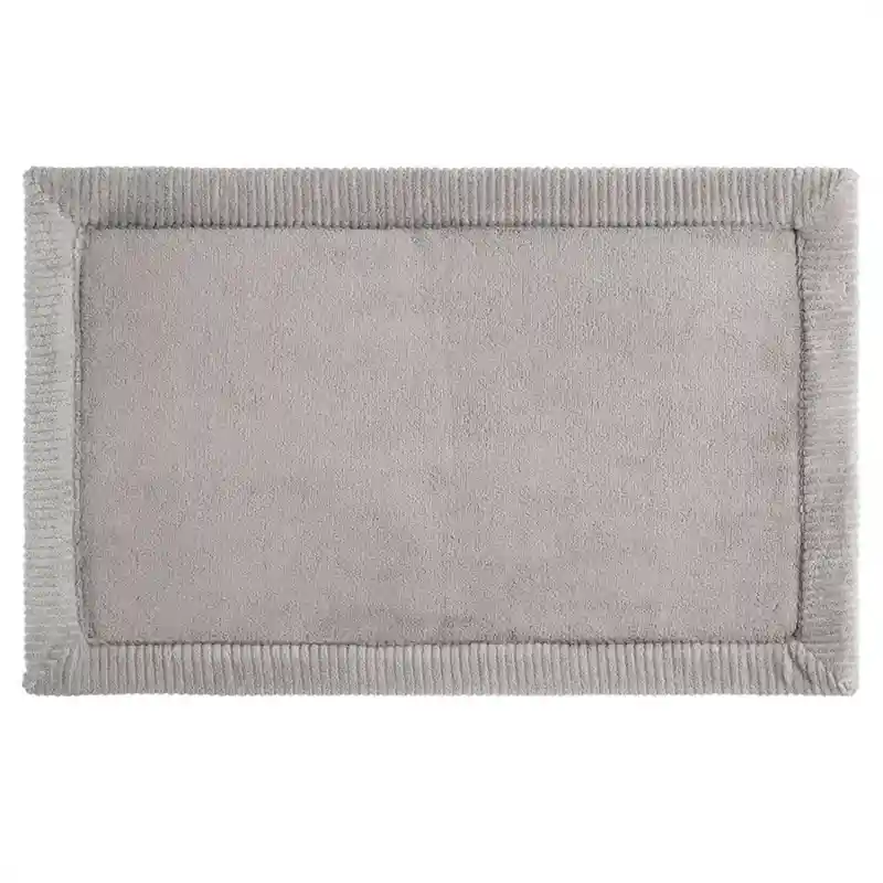 5Five Tapete Para Baño Trio. Dimensiones: 50 X 80 Cm. Color: Plata. Marca: . Sku 211189