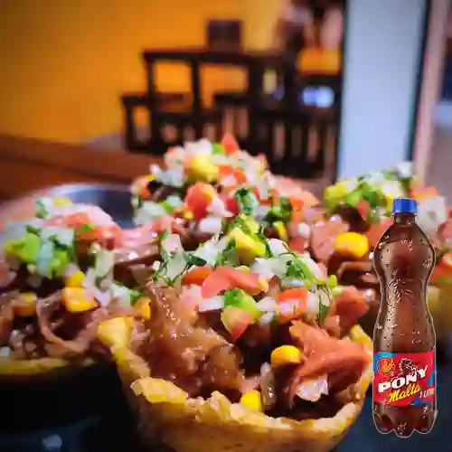 Combo Flor de Patacon D' Todito + Pony Malta 1 l