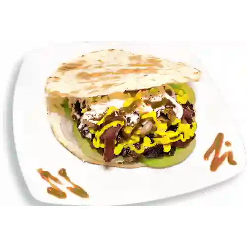 Burger Arepa Tita