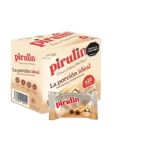 Pirulin Barquillo Relleno Avellana Ideal x 240g