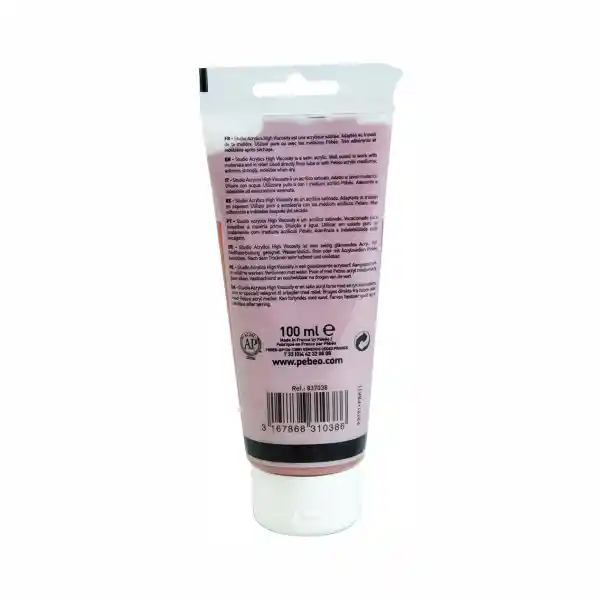 Pébéo Pintura Acrylic Studio Siena Tostada 100 mL