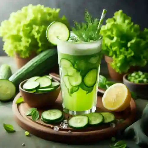 Jugo Pepino y Lechuga