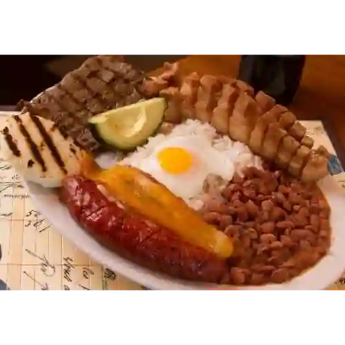 Bandeja la Villa Antioqueña