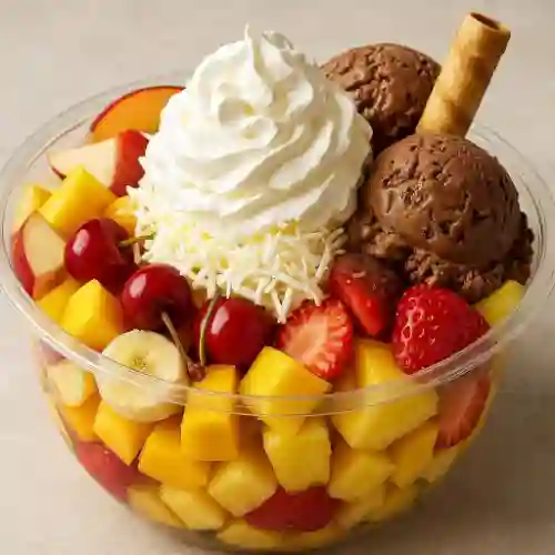 Ensalada de frutas grande