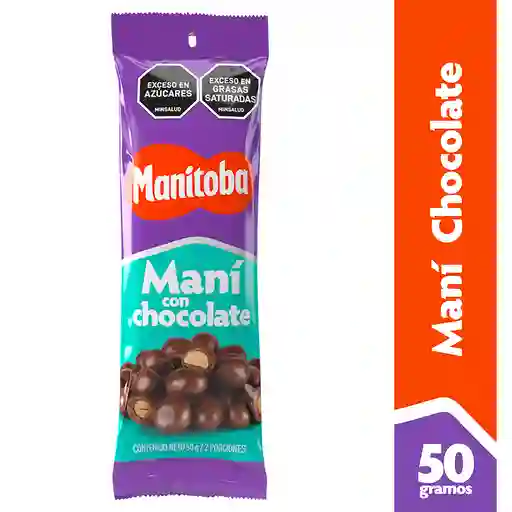 Mani Con Chocolate Manitoba X 50 Gs