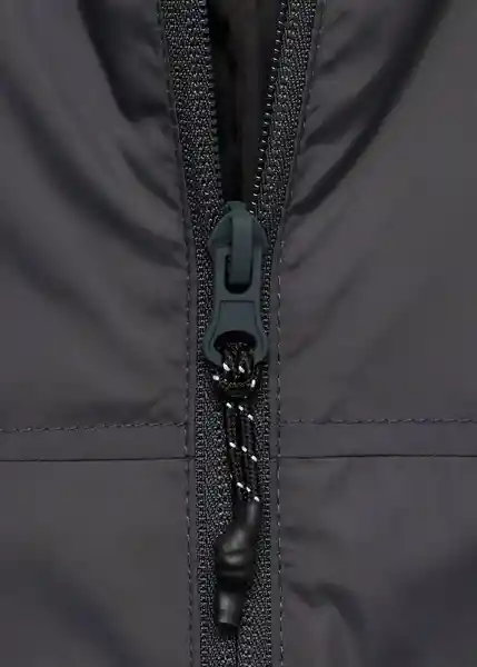 Abrigo Anorak Pepe7 Antracita Talla 11 Niños Mango