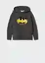 Sudadera Heroe Antracita Talla 08 Niños Mango