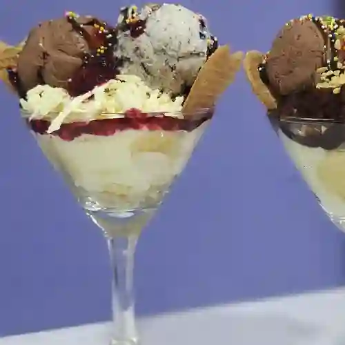 Copa de Helado con Queso
