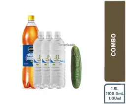 Combo Colombiana Cero + Pepino Cohombro + Agua Sin Gas Carulla