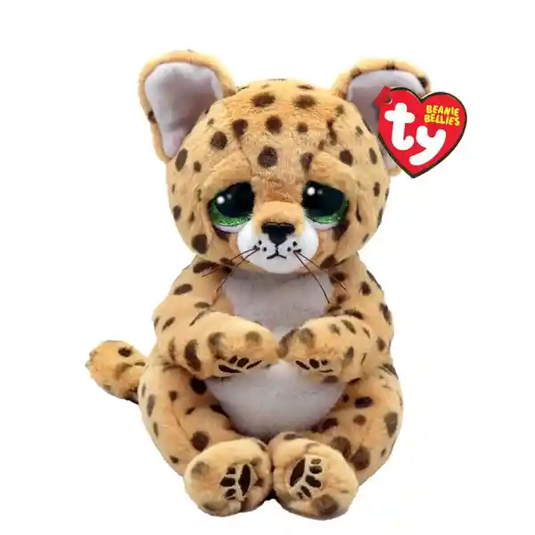 Reg ty Peluche Lloyd Leopardo Bronceado