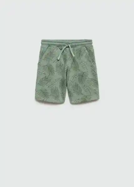 Bermuda Shortp2 Khaki Talla 12 Niño Mango