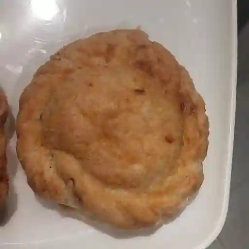 Pastel individual de pollo