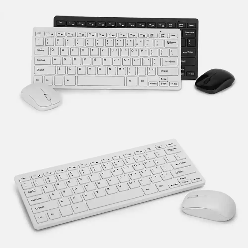 Oem Combo Teclado y Mouse Ultra Delgado Inalámbrico