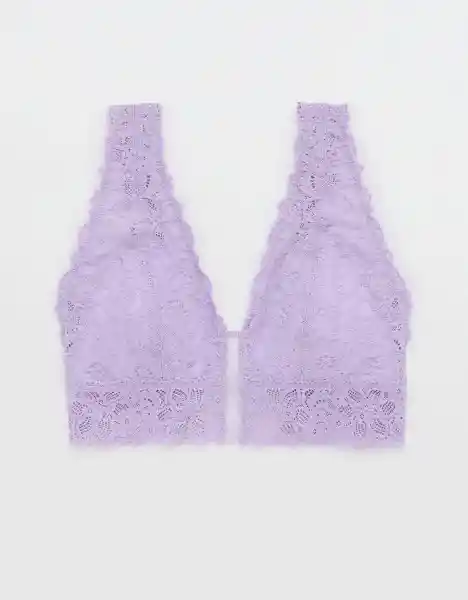 Bralette Aerie Morado Talla Large American Eagle