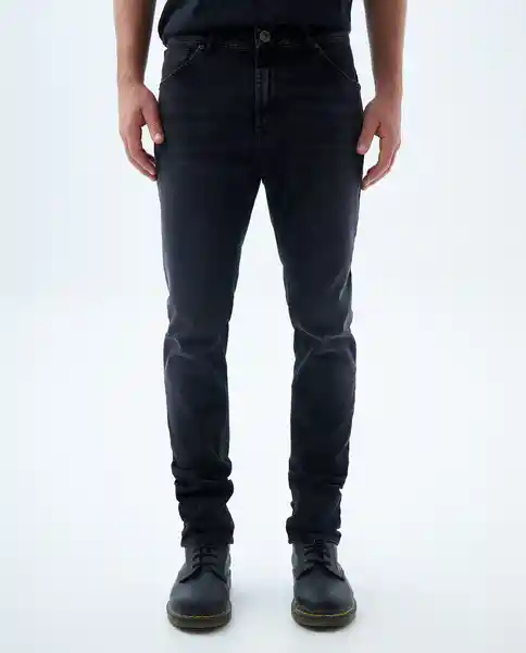 Pantalón Hombre Negro Talla 28 839f003 Americanino