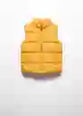 Chaleco Londres Mostaza Talla 10 Niños Mango