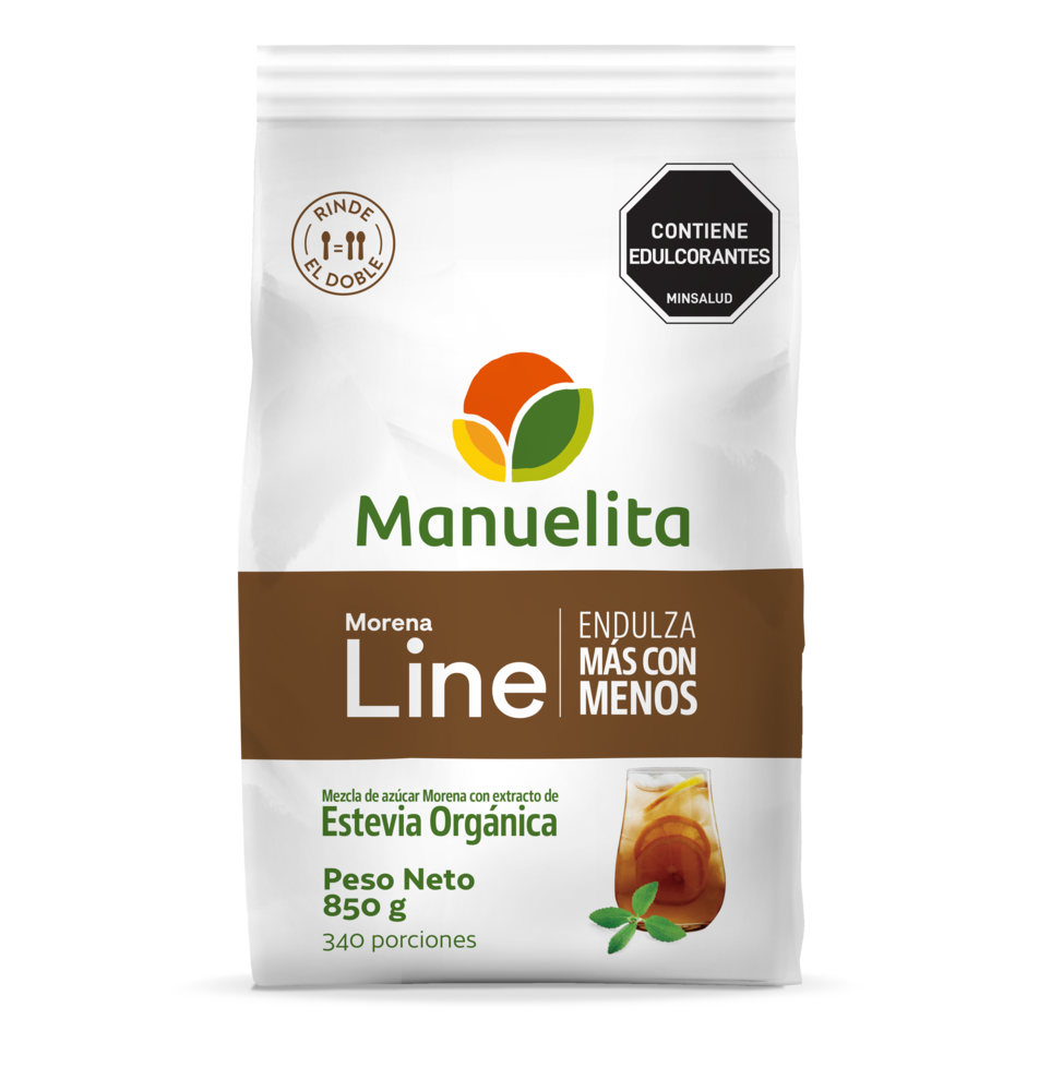 Manuelita Endulzante Morena Light 850 g