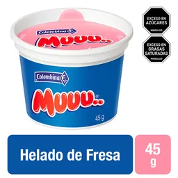 Muuu.. Helado Sabor a Fresa 