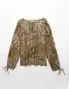 Camisa Mujer Multicolor Talla: MEDIUM 6135900 American Eagle