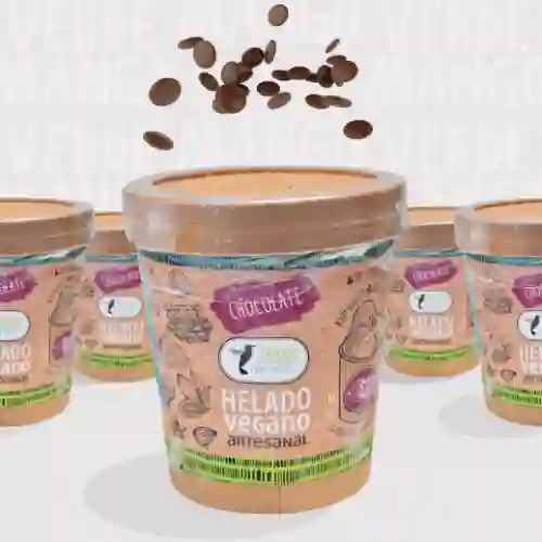 Pote Helado Vegano Chocolate