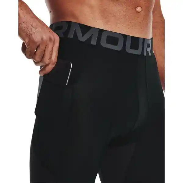 Under Armour Leggings hg 3/4 Hombre Negro T. LG Ref: 1361588-001