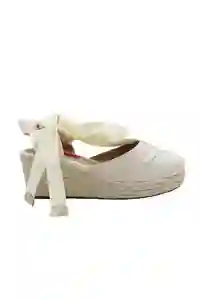 Sandalias Spadrilla Serene Beige Talla 36 Mercedes Campuzano