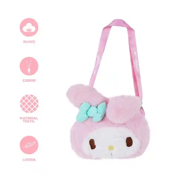 Bolsa Crossbody my Melody 8In Serie Sanrio Miniso