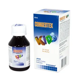Congestex Jarabe Kids (325 mg/10 mg/ 1.25 mg)